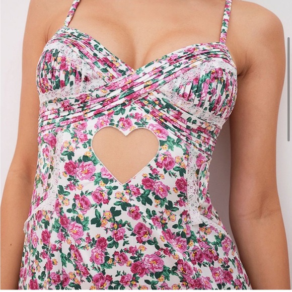 For Love and Lemons Heart Bloom Slip Dress - Picture 3 of 9